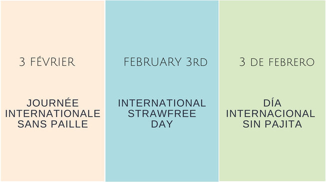 Journée internationale sans paille !