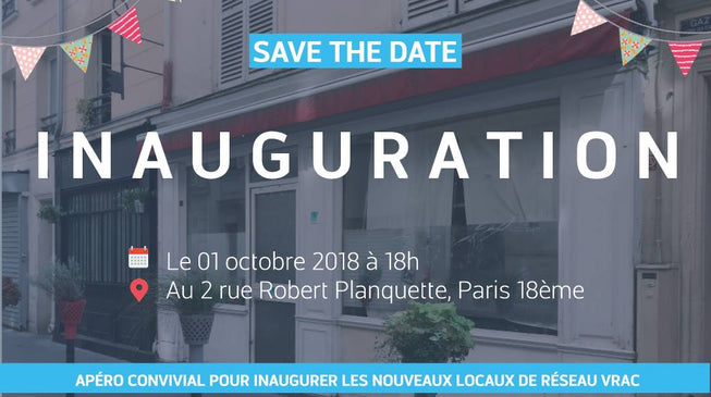 Inauguration des locaux de Réseau Vrac