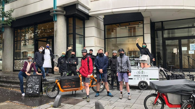 On livre maintenant vos commandes en ligne à vélo !
