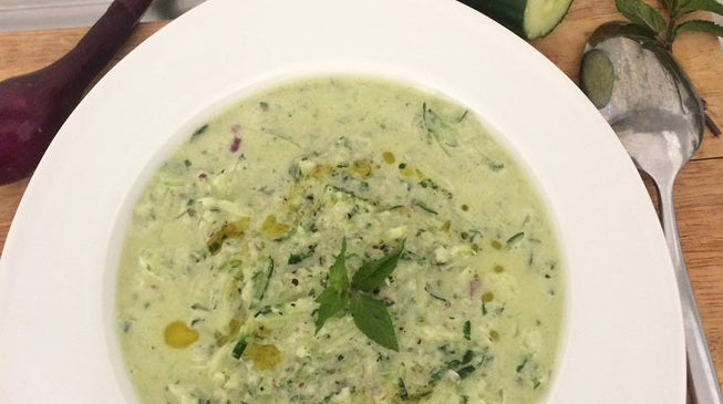 Tzatziki sans lactose bio