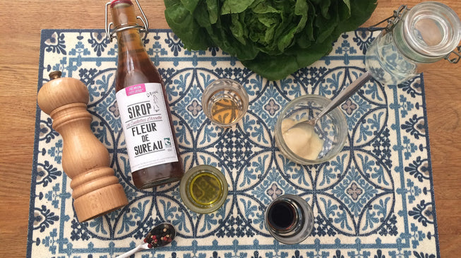 Vinaigrette au sirop de sureau bio