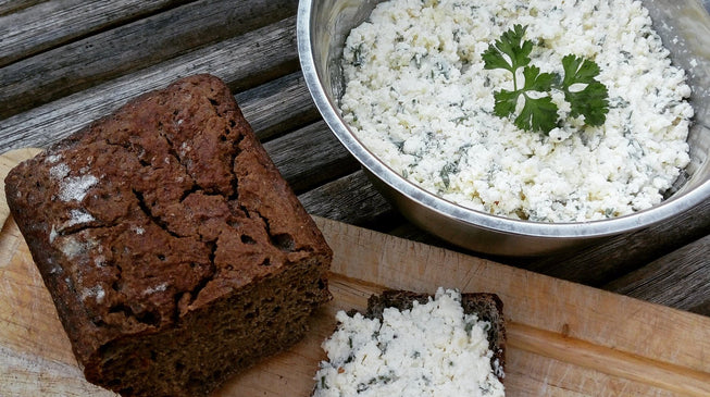 Fromage aux herbes façon boursin bio & fait maison