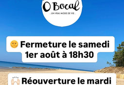 Vacances d'été 2026