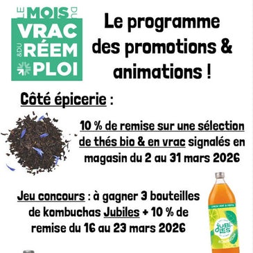 Notre programme du Mois du Vrac & Réemploi 2026