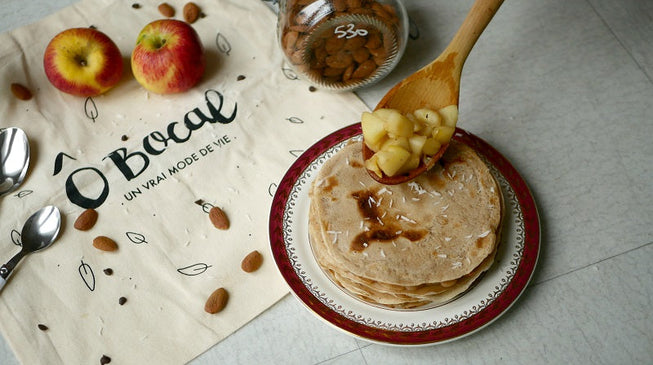 Crêpes vegan bio et zéro déchet