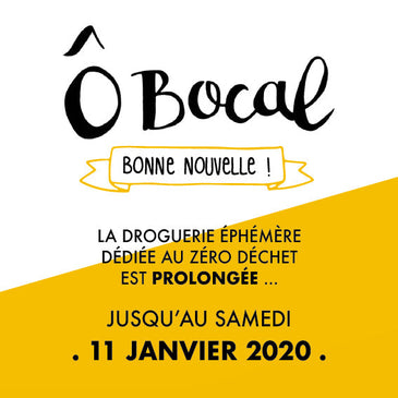 La droguerie éphémère est prolongée !