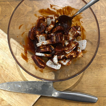Tempeh mariné