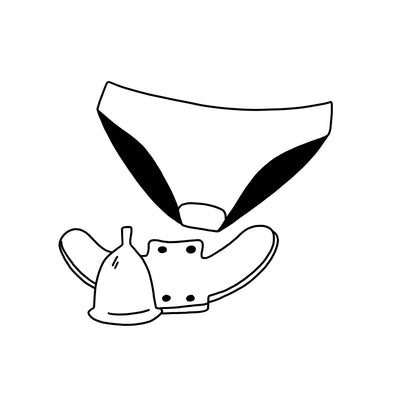 Culottes et serviettes menstruelles
