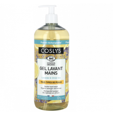 Gel lavant mains lavande citron