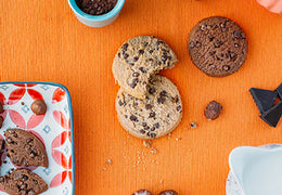 Cookies fourrés au praliné bio