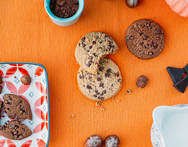 Cookies fourrés au praliné bio