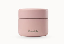 Mini boîte inox - Qwetch - rose pastel