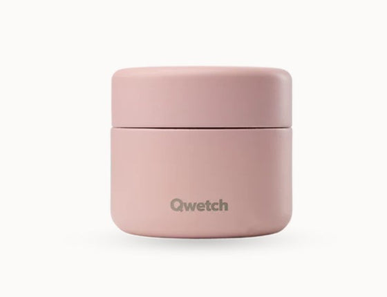 Mini boîte inox - Qwetch - rose pastel