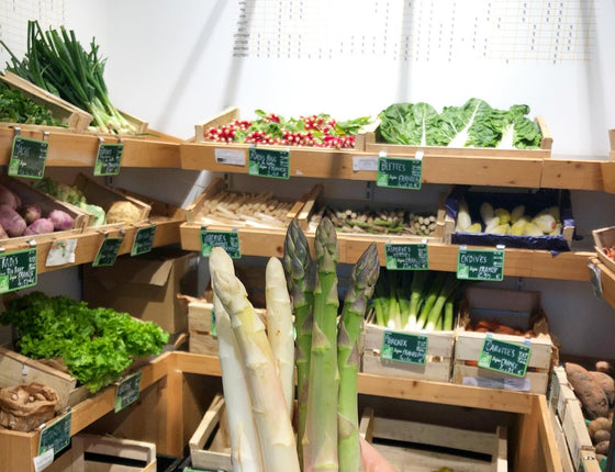 Asperges vertes bio & locales