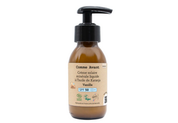 Crème solaire liquide SPF 50 Comme Avant : Parfum Vanille
