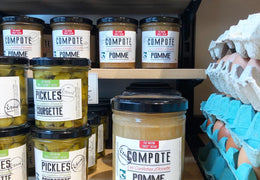 Compote de pomme bio & locale - format familial