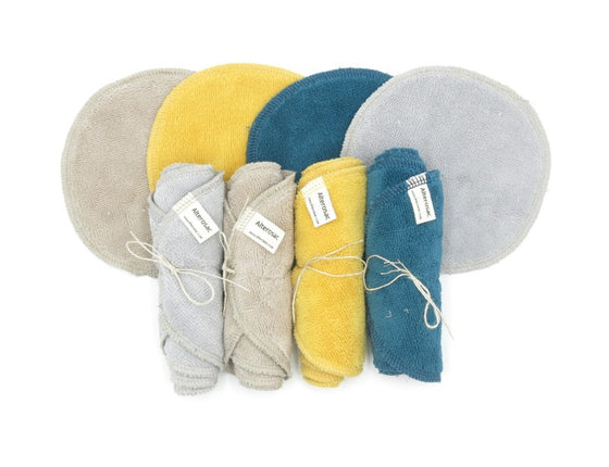 Lot de 5 lingettes en bambou