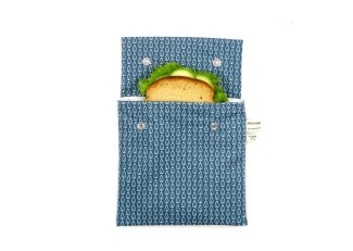 Pochette à sandwich - bleue