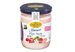 Yaourt fraise vanille bio & local - 400g