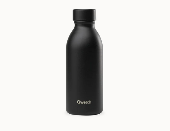 Bouteille isotherme Icon Qwetch 500 ml - noir