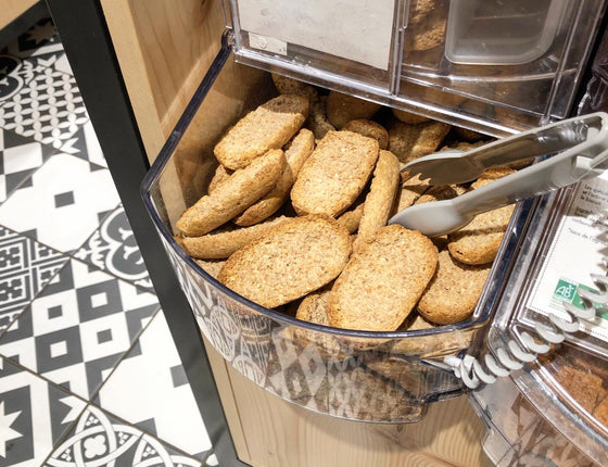 Petits pains grillés d'épeautre bio