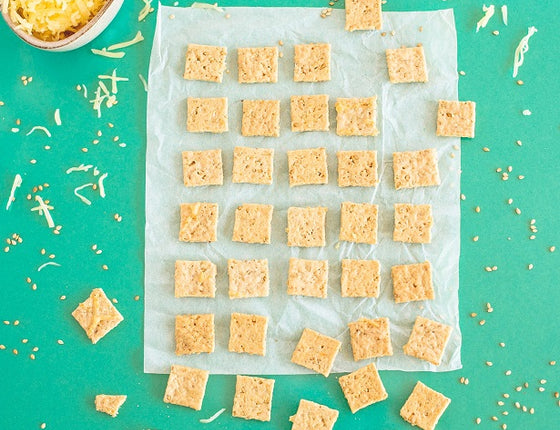 Biscuits apéritif bio au Comté
