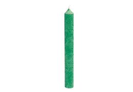 Bougie en cire végétale de stéarine - verte