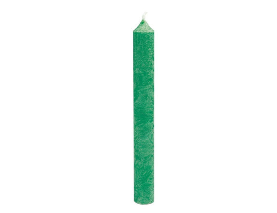 Bougie en cire végétale de stéarine - verte