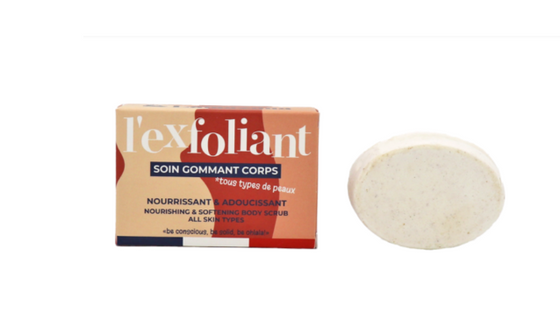 Soin gommant solide pour le corps Lamazuna
