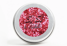 Si Si La Paillette - Paillettes cosmétiques biodégradables Rouges Moyennes