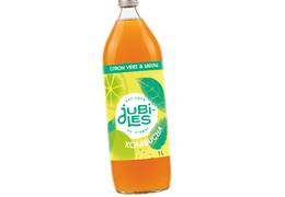 Kombucha bio citron vert & menthe 1L