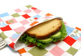 Pochette à sandwich - carreaux