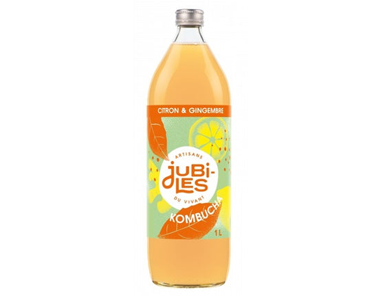 Kombucha bio citron gingembre 1L