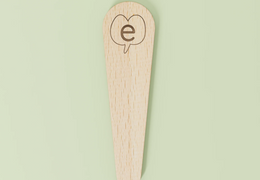 Spatule en bois Endro pour déodorant