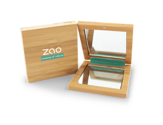 Miroir de poche en bambou - Zao Make Up