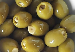 Olives vertes à l'ail bio
