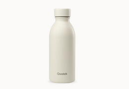 Bouteille isotherme Icon Qwetch 500 ml - beige sable