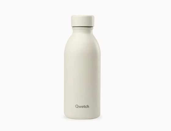 Bouteille isotherme Icon Qwetch 500 ml - beige sable