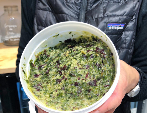 Tartare d'algues bio