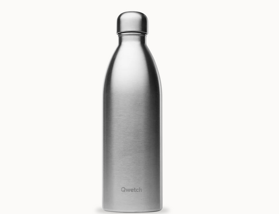 Bouteille simple paroi One Qwetch 1000ml inox