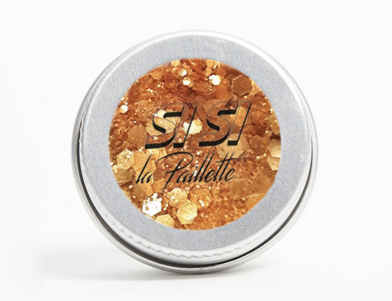 Si Si La Paillette - Paillettes cosmétiques biodégradables Queen du Désert Mix