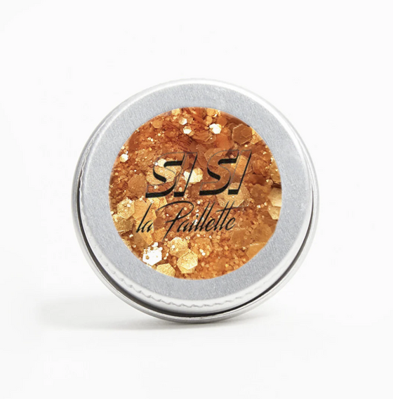 Si Si La Paillette - Paillettes cosmétiques biodégradables Queen du Désert Mix