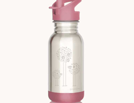 Bouteille inox enfant Gaspajoe 400ml - oiseaux