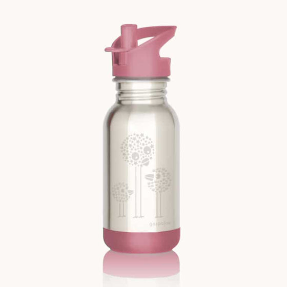 Bouteille inox enfant Gaspajoe 400ml - oiseaux
