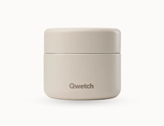Mini boîte inox Qwetch routine box - beige sable
