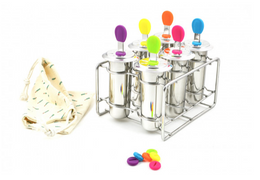 Moule à glaces en inox - kit de 6 x 85 ml