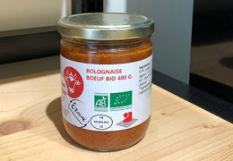 Bolognaise au bœuf bio & locale