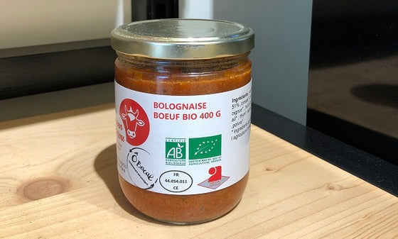 Bolognaise au bœuf bio & locale
