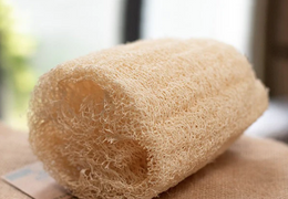 Éponge luffa avec corde