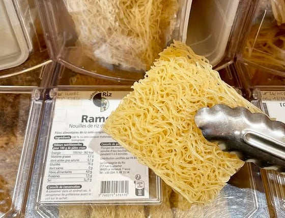 Pâtes de riz bio nouilles pour ramen